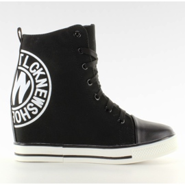 Tenisice s lanenom markom TL251 crne crna