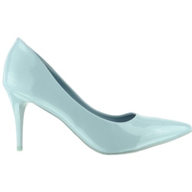 Pumpe udobne pete E421 Plave plava