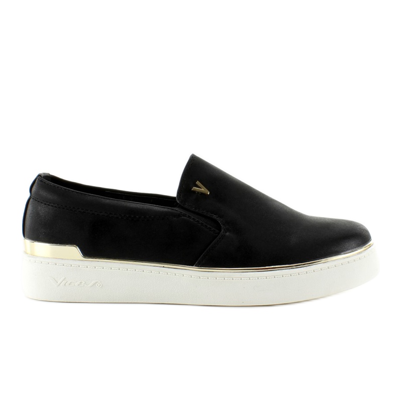 Slip-on s metalnim obrubom 786 Black crno