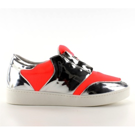 Neon Mirror Gq2336 Narančaste cipele siva narančasta