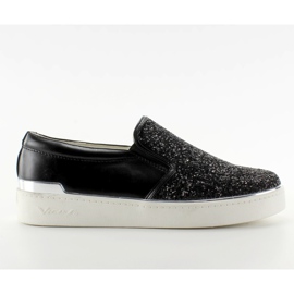 Elegantan, elegantan slipony 788-26 Crna