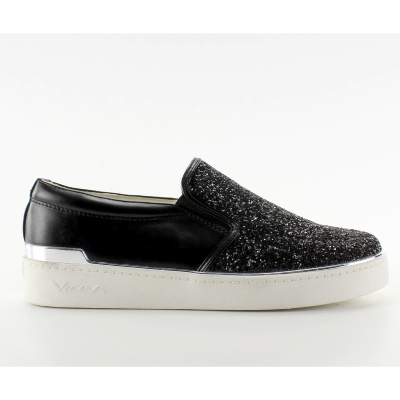 Elegantan, elegantan slipony 788-26 Crna crno