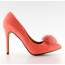 Igle s pomponom ZJ-06 Narančastih limenki ružičasta