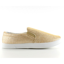 Iridescentne papuče JX35 Gold zlatni