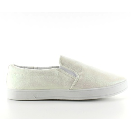 Iridescent slipony JX35 Bijela