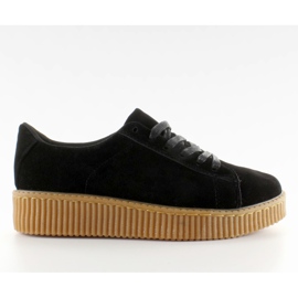 Creepers na K-95 potplatu od crnog gume crna