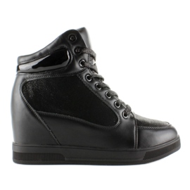 2017-3 Crne visoke tenisice crna