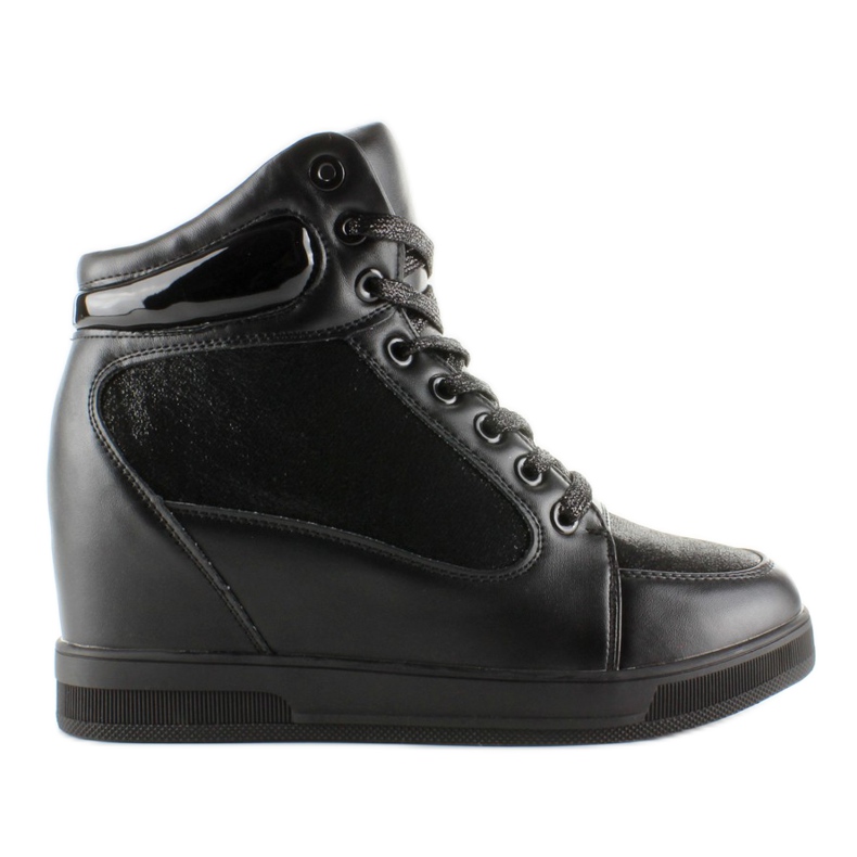 2017-3 Crne visoke tenisice crno