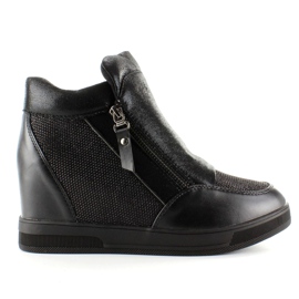 Tenisice na skriveni klin 2017-1 Crne crna