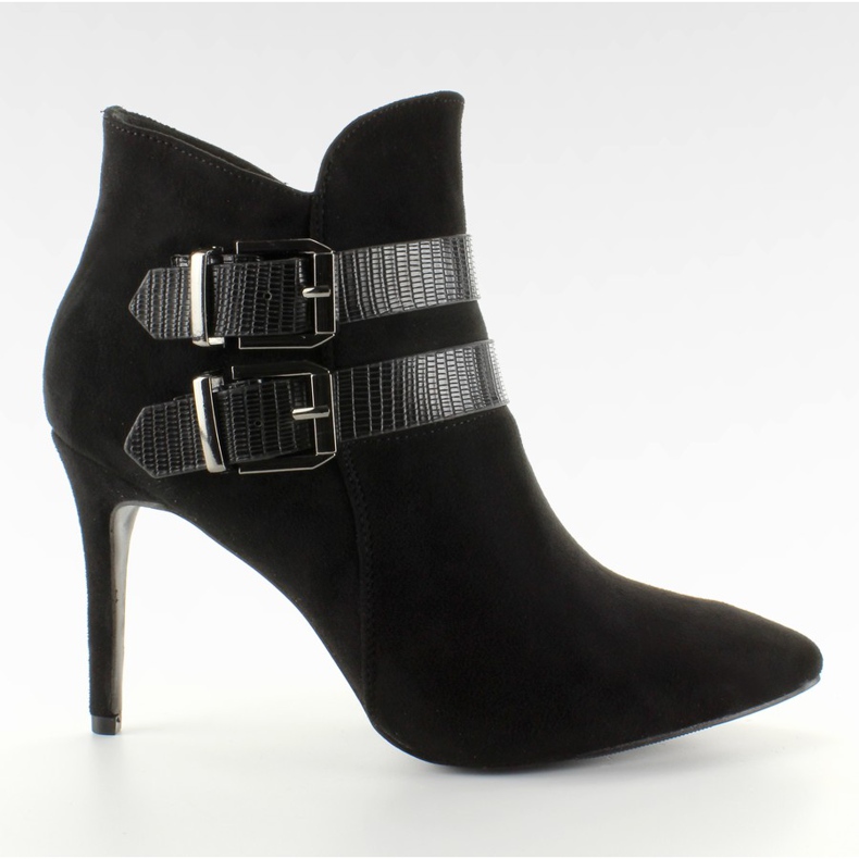 Čizme s 4087 crnim zmijskim prugama crno