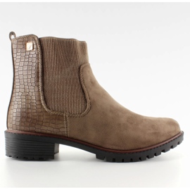 Jodhpur čizme na čvrstom potplatu M247 Khaki kaki