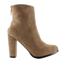 Obične gležnjače s patentnim zatvaračem na stražnjoj strani A920 Khaki kaki