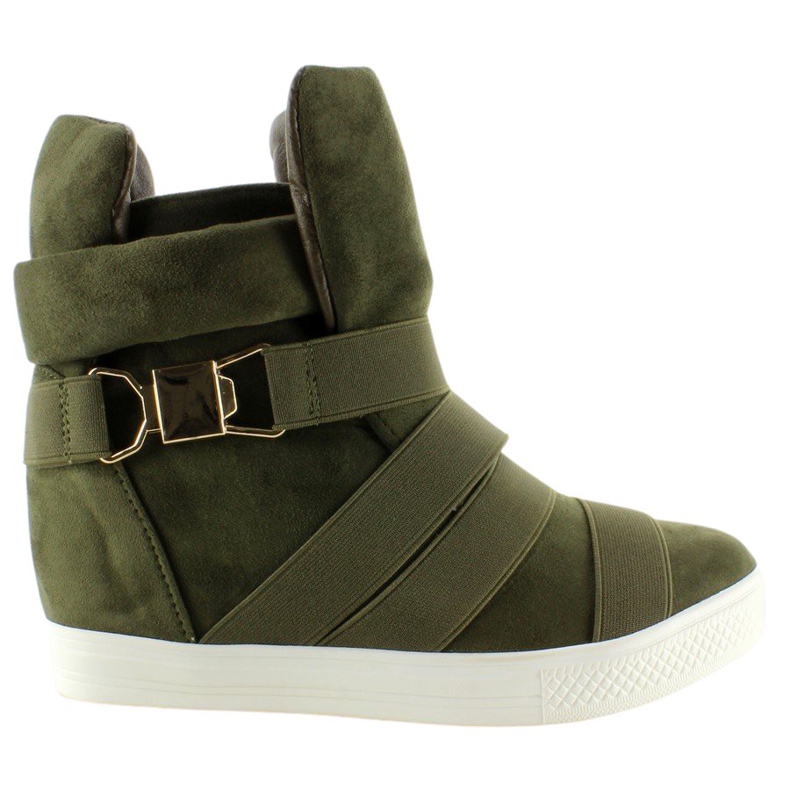 Tenisice s gumenim prugama F-215 Olive zelena