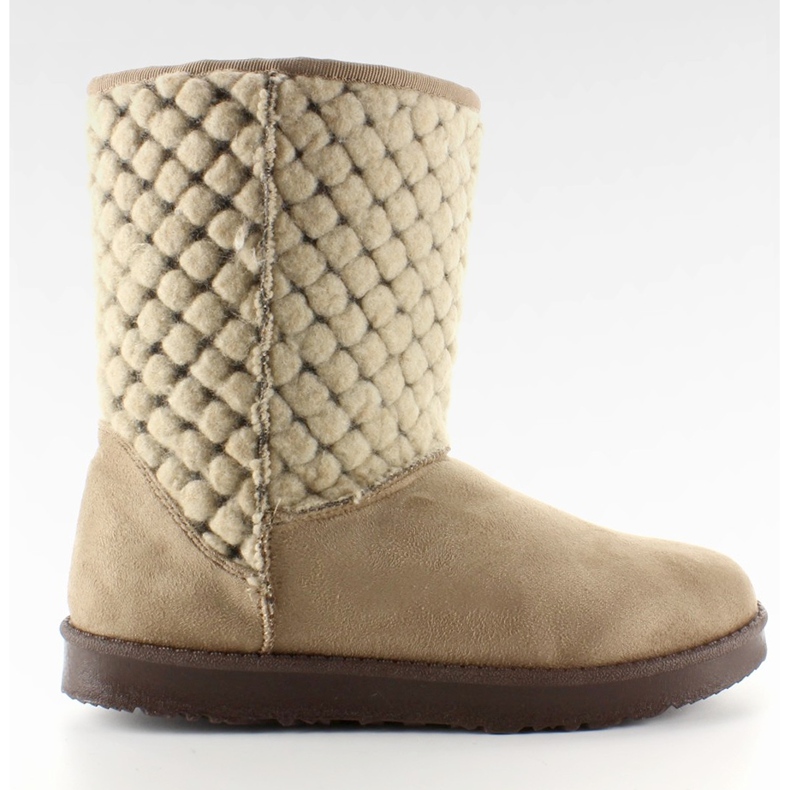 Ženske emulzije s filcanjem gornje taupe smeđa