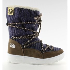 Dječje Eskimo čizme za snijeg Marino mornarsko plava