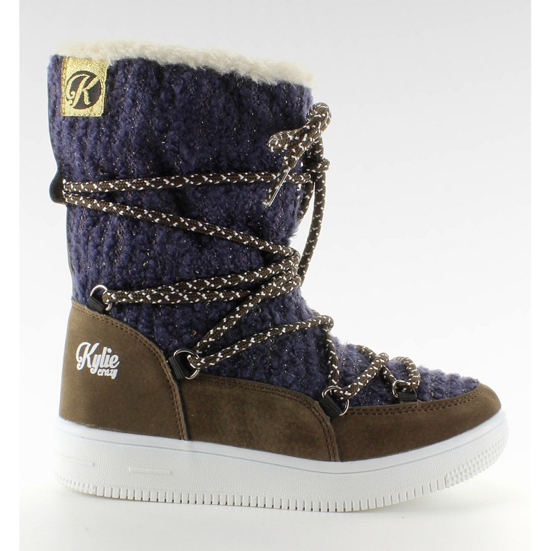 Dječje Eskimo čizme za snijeg Marino mornarsko plava