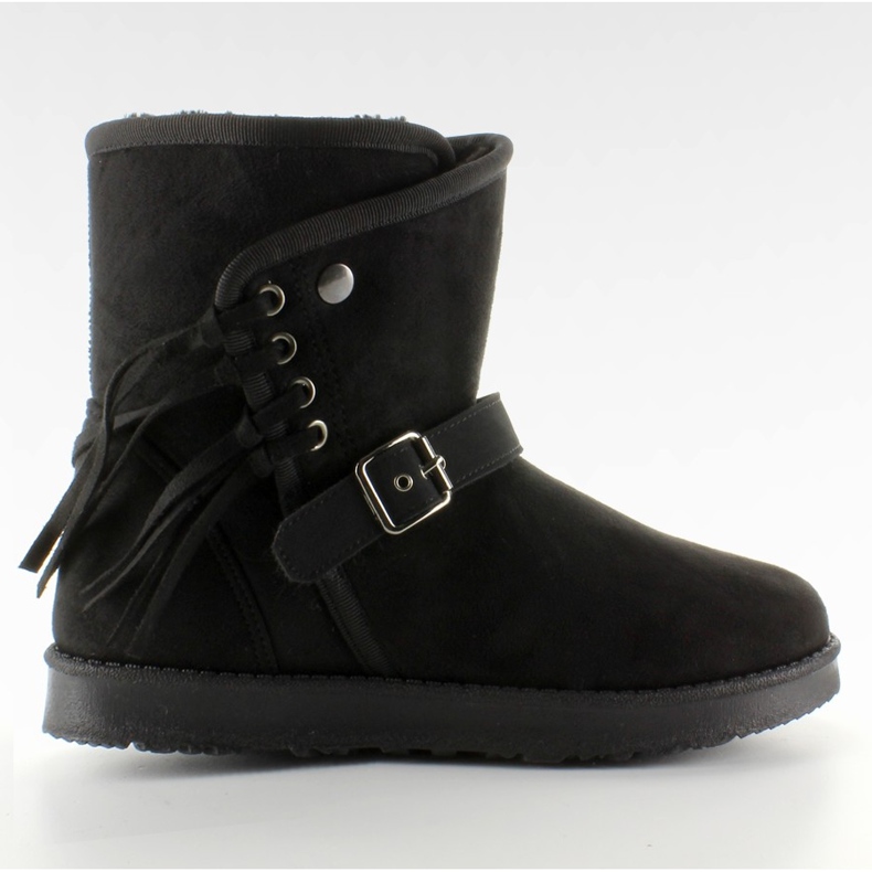 Ženska obuća s resicama K1661504 crnac crno