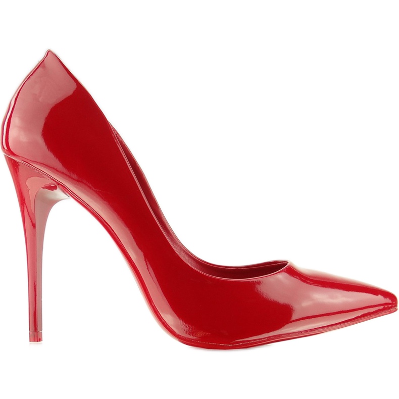 Glatke lakirane igle E396 Crvena