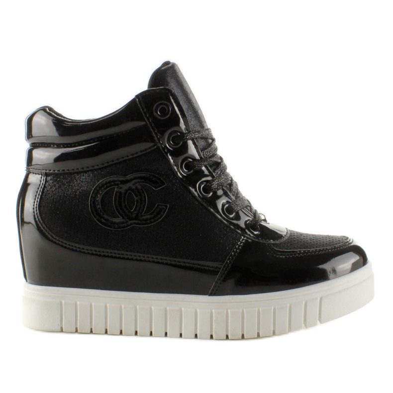 Chanelki NB83P Crne tenisice crno