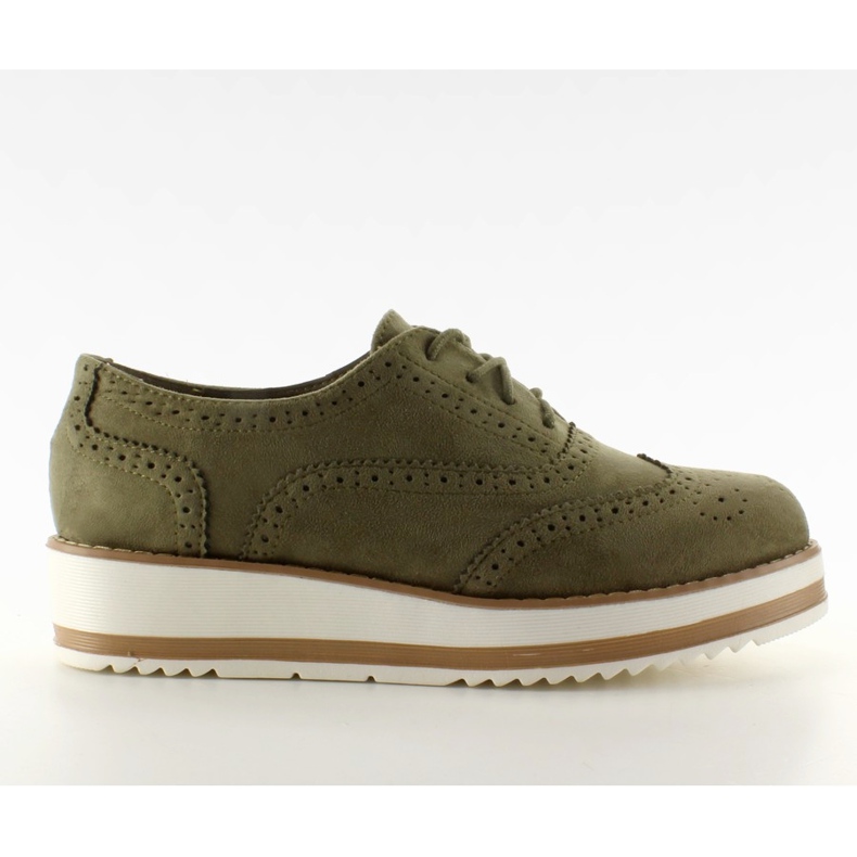 Mokasini na visokom T256 Zelenom zelena