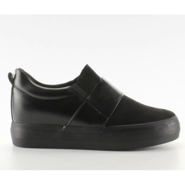 Slipony na skrivenom klinu 2018-18 Crna