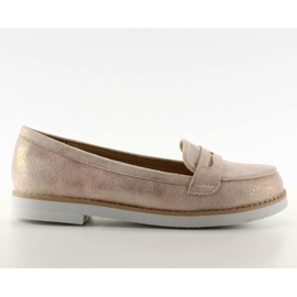 Pastel loafers za žene 7112 Pink ružičasta