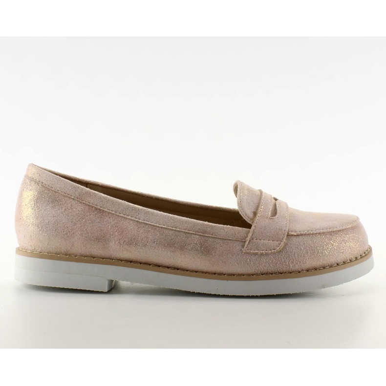 Pastel loafers za žene 7112 Pink ružičasta