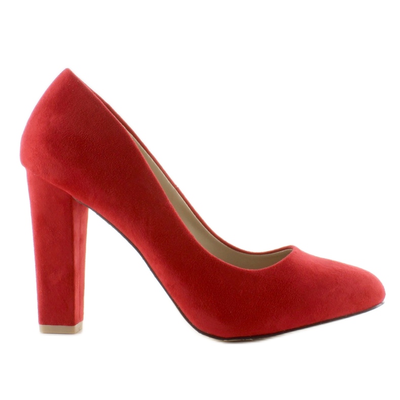 Pumpe sa širokim petama Z-22P Red crvena