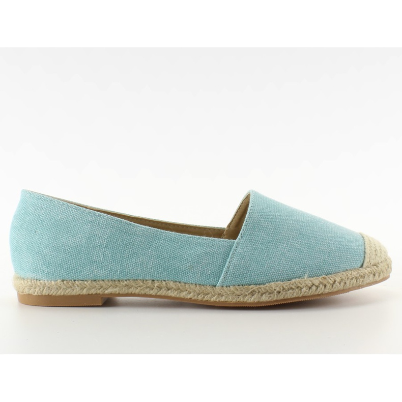 Espadrile s platnenim kapama JH23P L. Plave plava