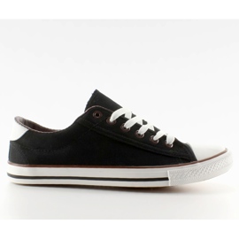 Ženske tenisice s crnim završetkom crna