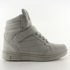 Liluu XW33268 Sive tenisice od antilopa siva