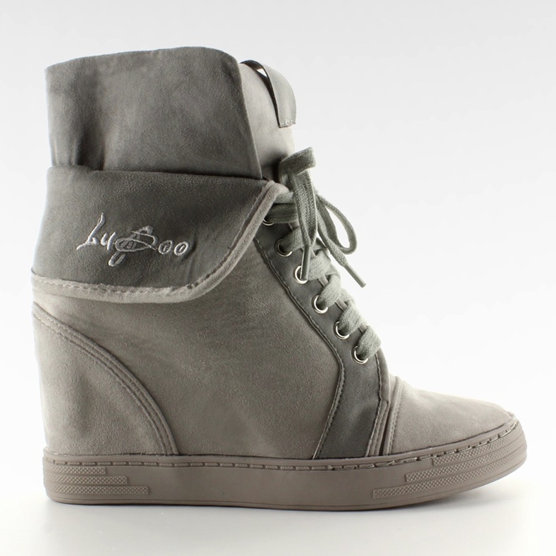 Suede tenisice B12-22 sive siva