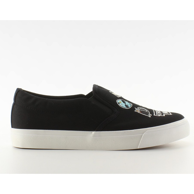 Slip-on tenisice s vezom NB102P Black crno