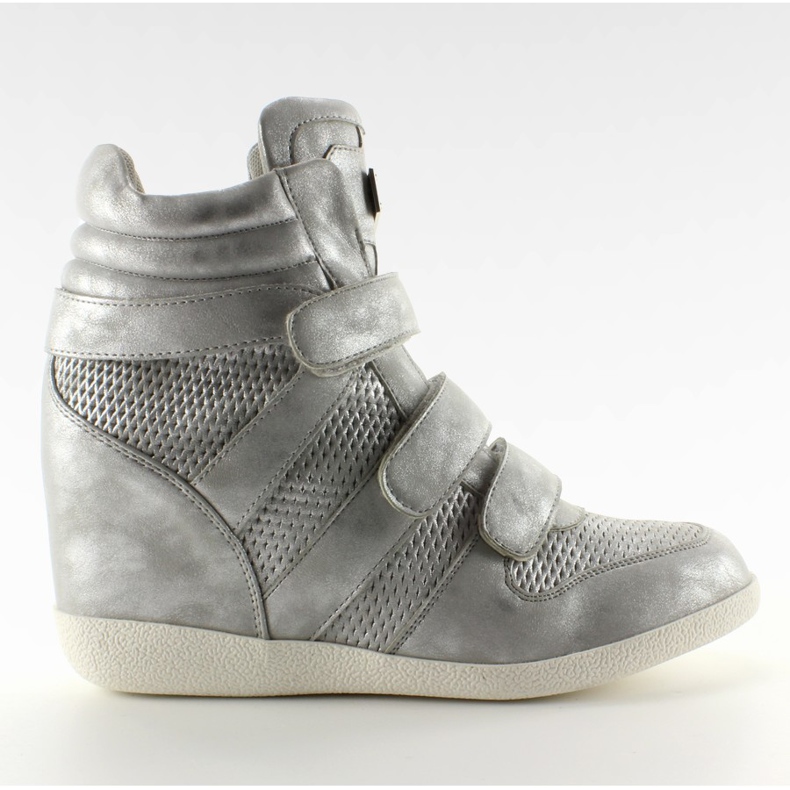 Tenisice s punim licem JT35 srebro siva