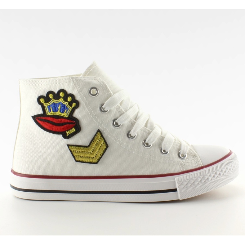 Tenisice s bijelim flasterima R63 bijela