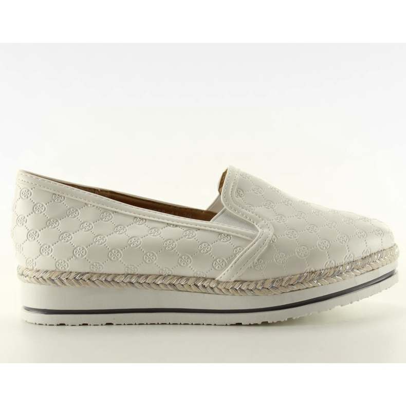 Slipony na visokoj izvedbi 6068 bijele boje bijela