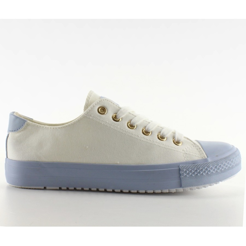 Trampki na šarenoj gumi Bijelo / Plavo bijela