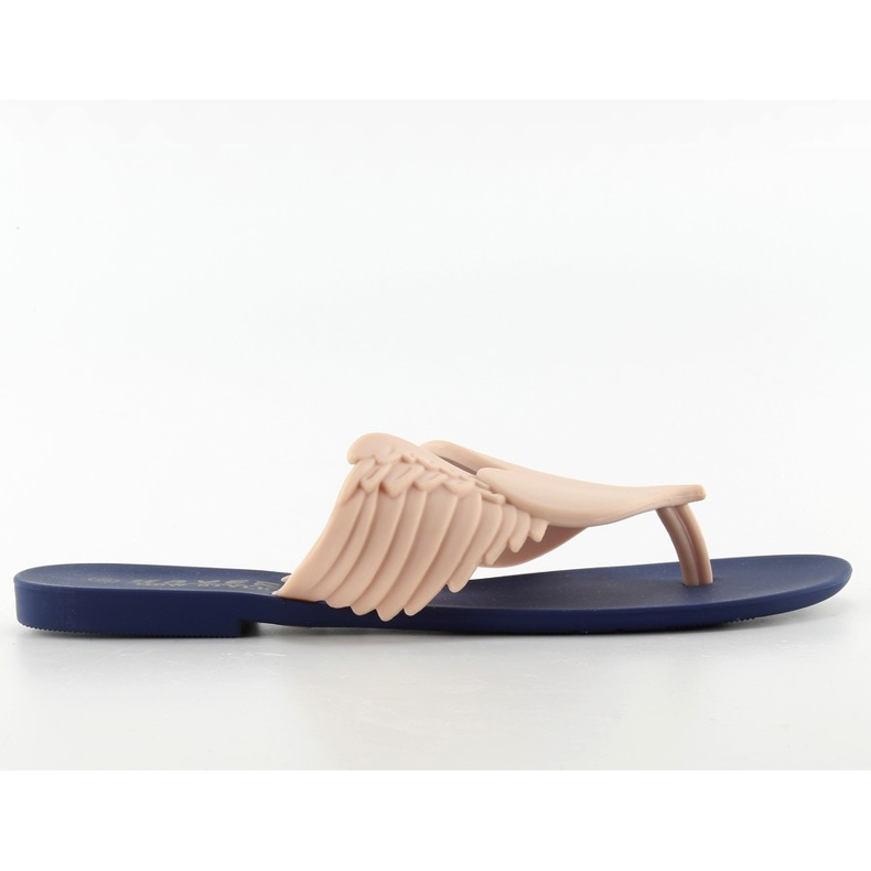 Meliski klizači Leteće srce Km116 Mornarica / Beig mornarsko plava ružičasta