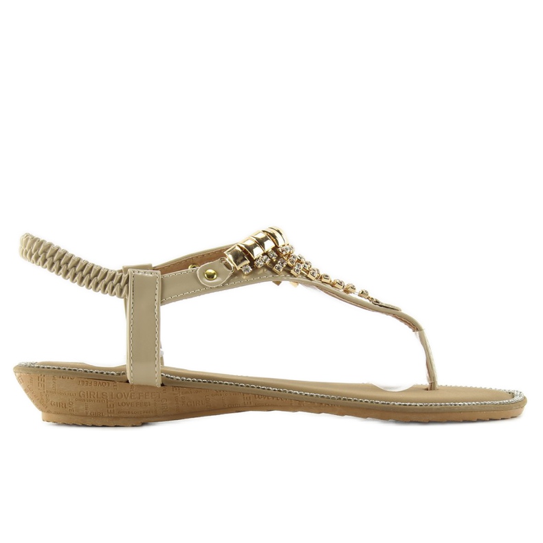 Sandale bogato ukrašene 2017-32 sive siva