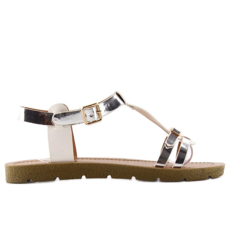 Ženske sandale JK-60 Bijela siva