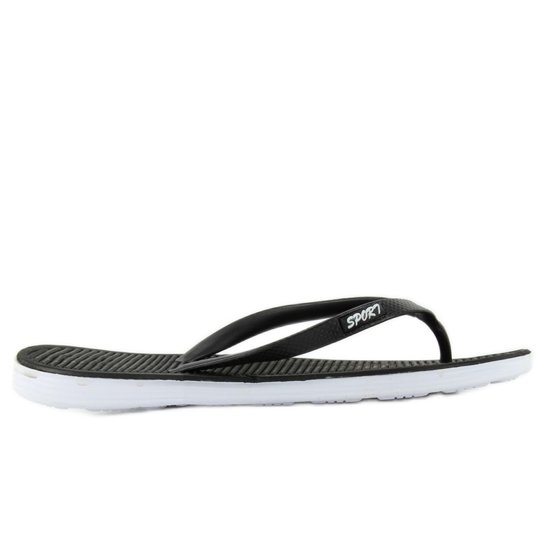 Pastelne papuče za bazen J1507 crne crno