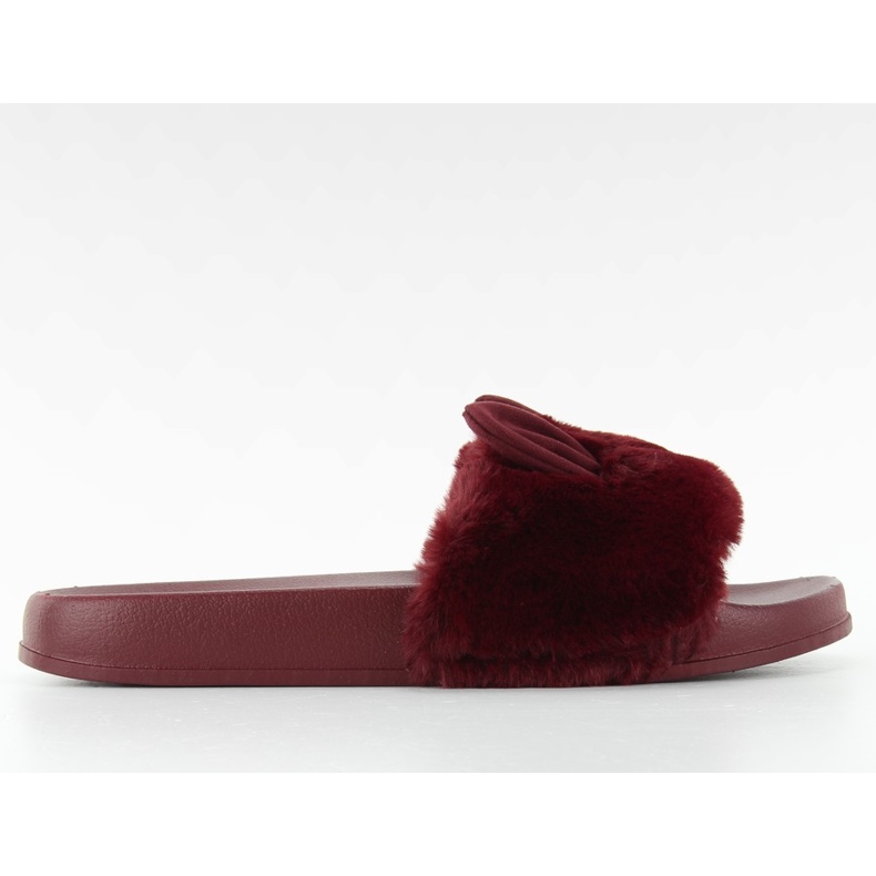 Krznene prekrivače s vinskim ušima dd67p crvena