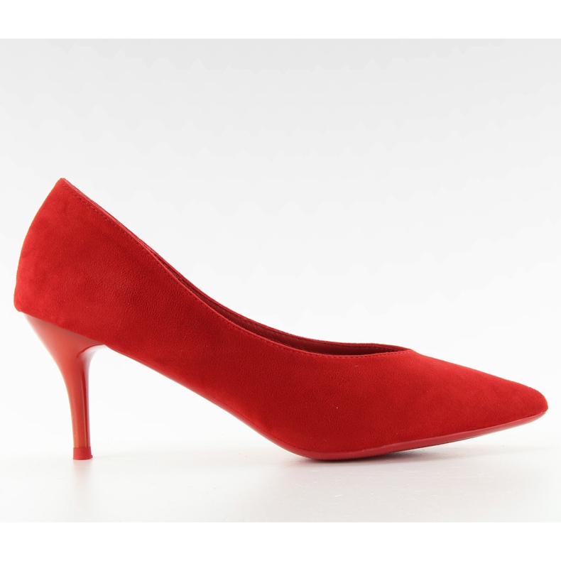 Niska potpetica s uvlačenjem ll-98p Crvena