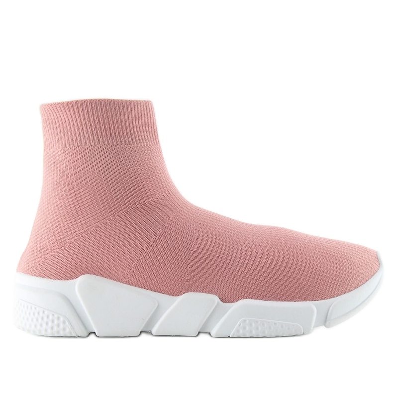 NB122p ružičaste sportske cipele s čarapama ružičasta