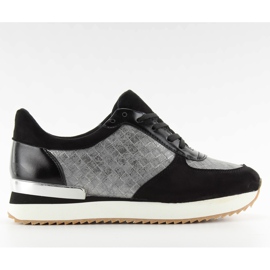 Sportske cipele s visokim potplatom bs072 Crna