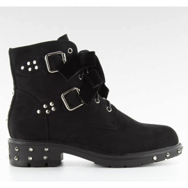 Elegantne čizme s čavlima CLS-30 Black crna