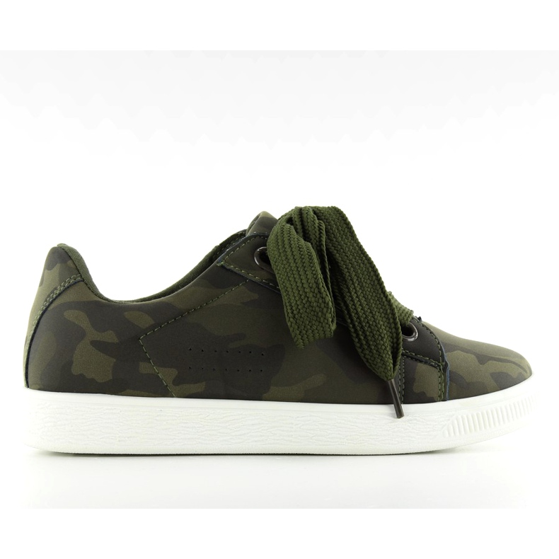 Tenisice s bijelim potplatom zy-7a733 zelene zelena