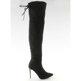 Čipka na leđima SY-12 crna