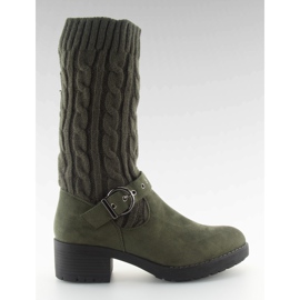 Čizme od pređe NC109 zelene zelena