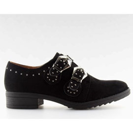 Ženske natikače s crnim šljokicama crna